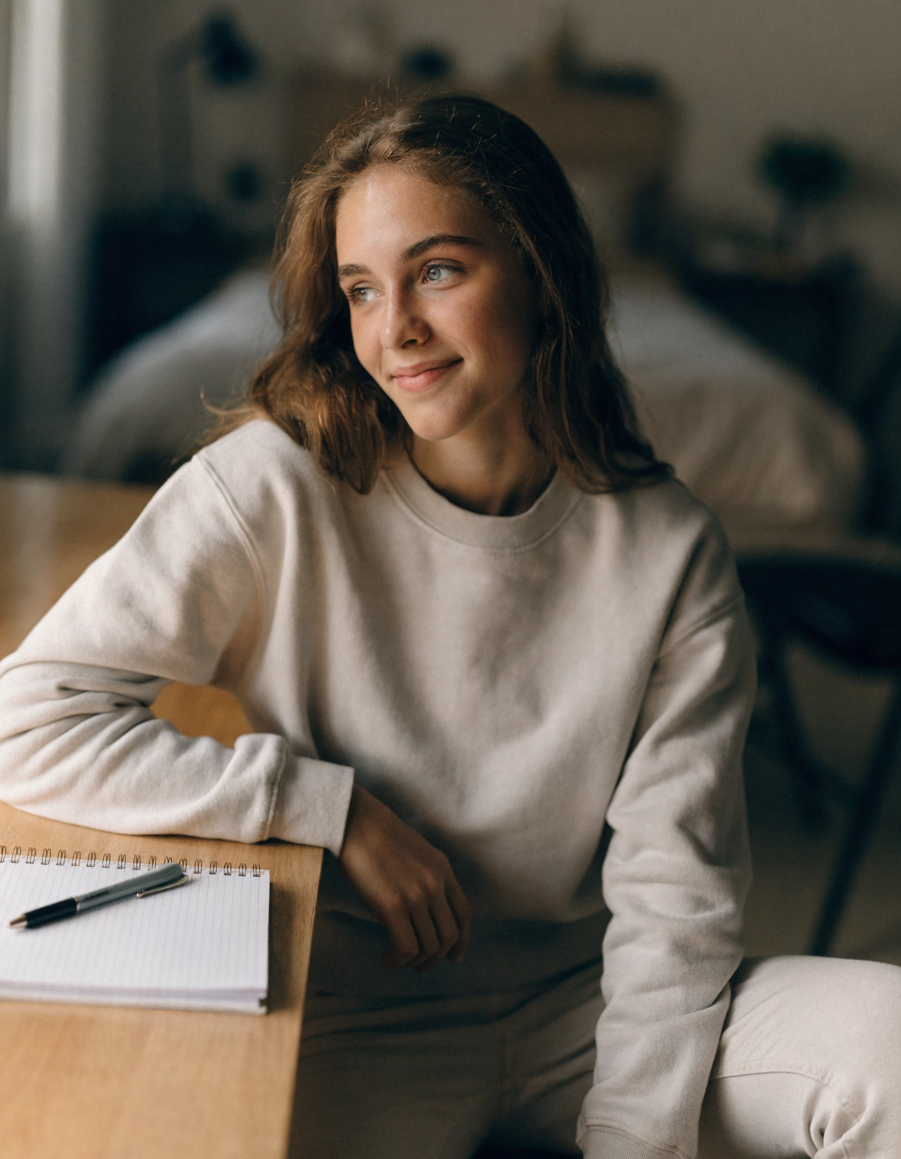 Student preparing for the SAT